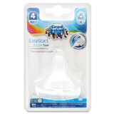 Соска силиконовая Canpol Babies EasyStart для каши для бутылочек с широким горлышком с 6 месяцев 1 шт 21/723