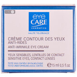 Крем для обличчя Eye Care Cosmetics Anti-Wrinkle для контуру очей Відновлюючий 15 мл