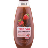 Крем-гель для душа Fresh Juice Chocolate & Strawberry, 400 мл