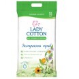 Влажные салфетки Lady Cotton с отваром трав для интимной гигиены, 15 шт