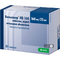 Вальсакор HD 160 табл. п/плен. оболочкой 160 мг + 25 мг блистер №84