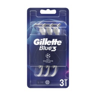 Одноразовые станки для бритья Gillette Blue 3 Comfort мужские 3 шт