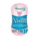 Одноразовые станки для бритья Venus Smooth Sensitive женские 3 шт