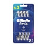 Одноразові станки для гоління Gillette Blue 3 чоловічі 8 шт