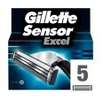Сменные картриджи для бритья Gillette Sensor Excel мужские 5 шт