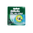 Сменные картриджи для бритья Gillette Slalom мужские с увлажняющей полоской 5 шт