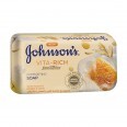 Мыло johnson's Vita-Rich Йогуртовый полосе с медом и овсом, 125 г