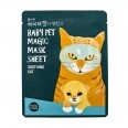 Тканевая маска Holika Holika Baby Pet Magic Mask Sheet Cat Смягчающая 22 мл