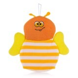 Детская мочалка Honey Bunny перчатка-бант Пчела оранжевая