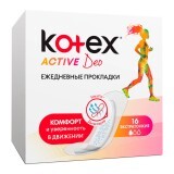 Прокладки щоденні Kotex Active Deo 16 шт
