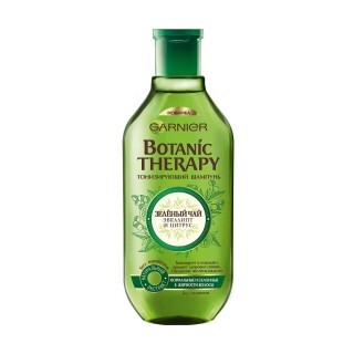 Шампунь Botanic Therapy Garnier для нормальных и склонных к жирности волос Масло чайного дерева, эвкалипта и Цитрус 400 мл