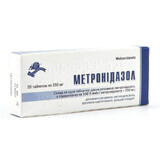 Метронідазол табл. 250 мг блістер №20