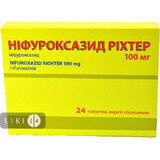 Нифуроксазид Рихтер табл. п/о 100 мг №24