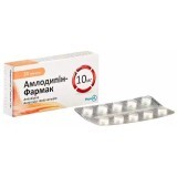 Амлодипін-фармак табл. 10 мг блістер №10