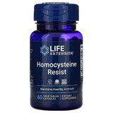 Резистентність до гомоцистеїну Homocysteine ​​Resist Life Extension 60 вегетаріанських капсул