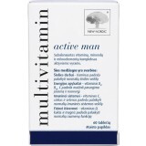 Вітаміни і мінерали для чоловіків New Nordic Multivitamin active man таблетки, №60 