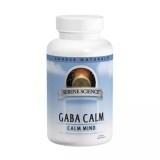 GABA (гамма-аминомасляная кислота) Calm вкус апельсина Serene Science Source Naturals 120 таблеток для рассасывания