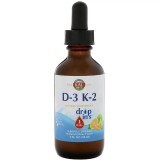Вітамін D3+K2 Drop KAL цитрусовий смак 59 мл