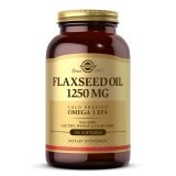 Льняное масло Flaxseed Oil Solgar 1250 мг 100 гелевых капсул
