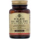 Фолієва кислота (В9) Folic Acid 400 мкг Solgar 250 таблеток