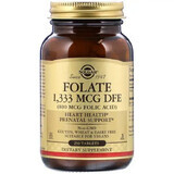 Фолат (В9) Folic Acid 800 мкг Solgar 250 таблеток