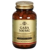 GABA (гамма-аміномасляна кислота) GABA Solgar 500 мг 50 вегетаріанських капсул