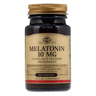 Мелатонин 10 мг Solgar 60 таблеток