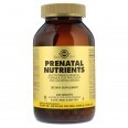 Мультивитамины для беременных Prenatal Nutrients Solgar 240 таблеток