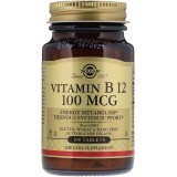Витамин В12 (Цианокобаламин) Vitamin B12 Solgar 100 мкг 100 таблеток
