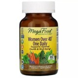 Мультивітаміни для жінок 40+ Women Over 40 One Daily MegaFood 60 таблеток