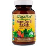Мультивитамины для женщин 55+ Women Over 55 One Daily MegaFood 60 таблеток