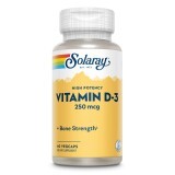 Вітамін D3 10000 МО Solaray 60 капсул