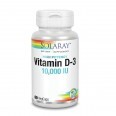Витамин D3 10000 МЕ Solaray 60 Капсул
