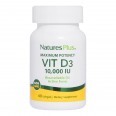 Витамин D3 10 000 МЕ Nature's Plus 60 гелевых капсул