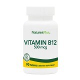 Вітамін B-12 (Метилкобаламін) Nature's Plus 500 мкг 90 таблеток