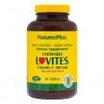 Витамин C Vitamin C Lovites 500 мг Nature's Plus 90 жевательных таблеток