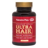 Комплекс для роста, оздоровления волос для мужчин и женщин Ultra Hair Sustained Release Natures Plus 60 таблеток