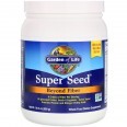 Суміш з пророслого насіння зерен і бобових, джерело клітковини Super Seed Beyond Fiber Garden of Life 600 г (1 фунт 5 унцій)