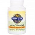Живой витамин С Living Vitamin C Garden of Life 60 вегетарианских капсул