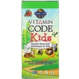 Полівітаміни для дітей Vitamin Code Garden of Life 60 жувальних ведмедиків смак вишні