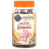 Мультивітаміни для дітей Kids Multi MyKind Organics Garden of Life 120 веганських мармеладних ведмедиків фруктовий смак