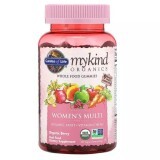 Органические мультивитамины для женщин MyKind Organics Garden of Life 120 вегетарианских жевательных конфет органические ягоды