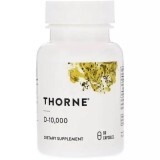 Витамин D3 10 000МЕ Thorne Research D-10000 60 капсул