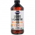 L-Карнитин жидкий с цитрусовым вкусом L-Carnitine Now Foods 1000 мг 473 мл