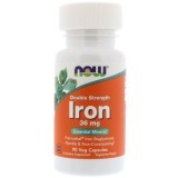 Железо Iron Now Foods 36 мг 90 капсул
