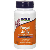 Маточне Молочко 1500 мг Royal Jelly Now Foods 60 гелевих капсул