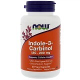Індол 3 карбінолу (I3C) 200 мг Now Foods 60 желатинових капсул