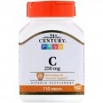 Витамин C 250 мг 21st Century 110 таблеток
