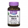 Витамин D3 1000МЕ Bluebonnet Nutrition 100 желатиновых капсул