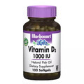Витамин D3 1000МЕ Bluebonnet Nutrition 100 желатиновых капсул